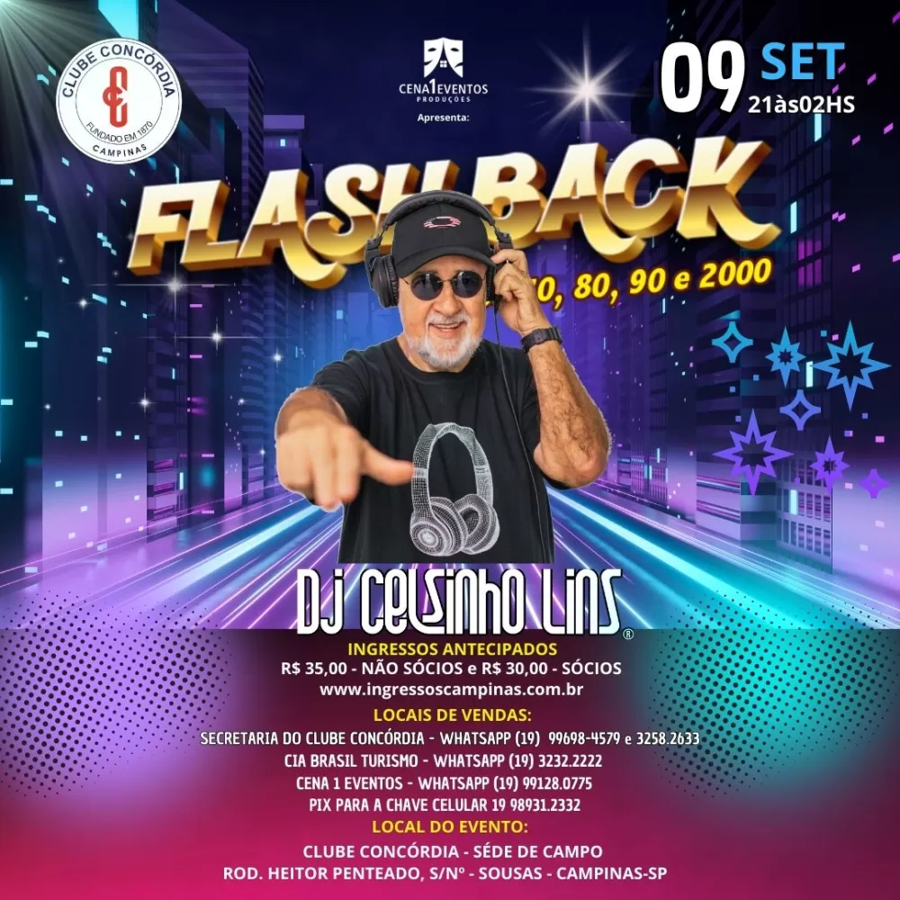 FLASH BACK DO DJ CELSINHO LINS